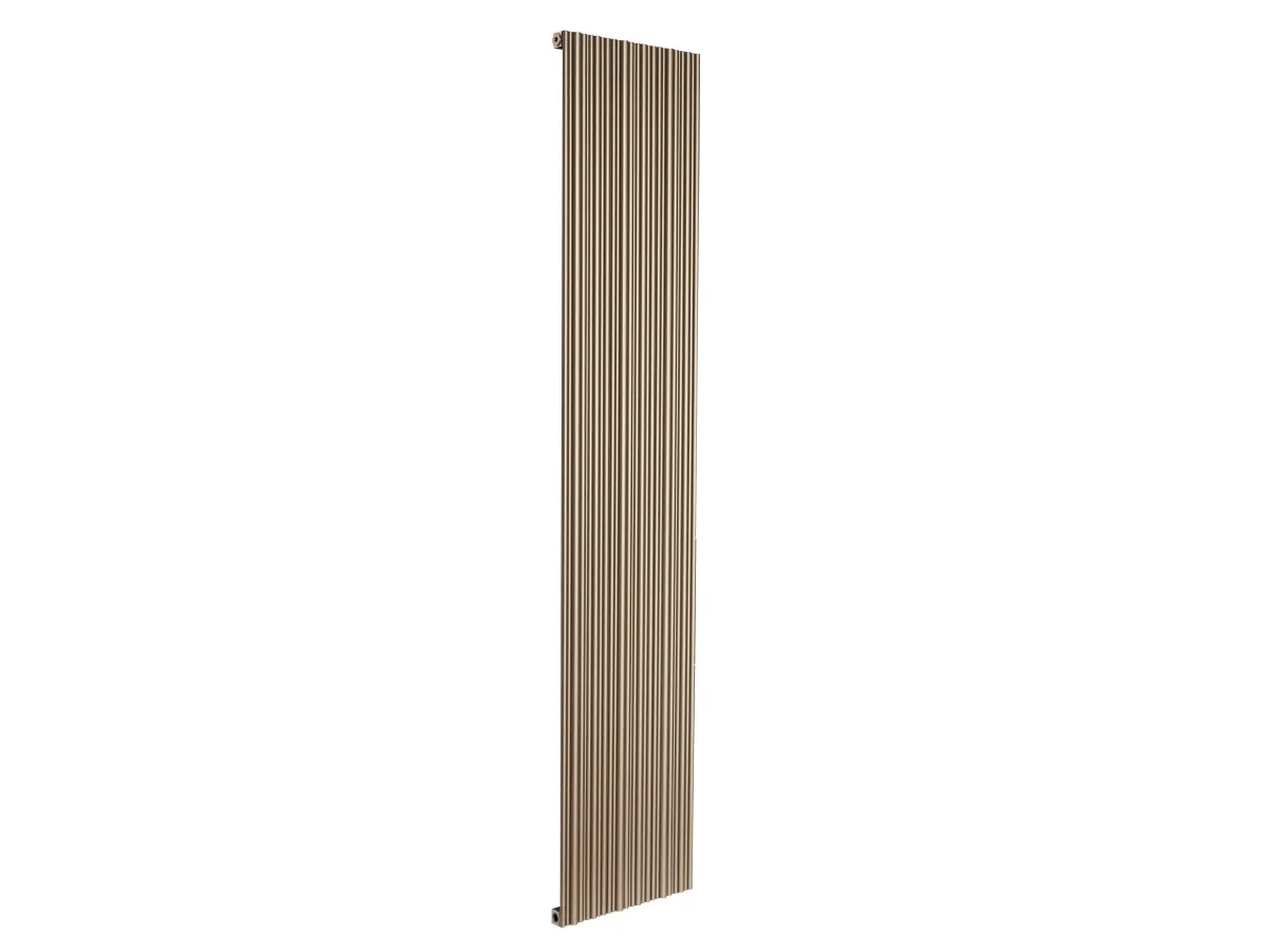Calorifer decorativ LOJIMAX, colectia BAMBOO inaltimea 300 mm. latimea 239 mm. BRONZE MATT ANODISING