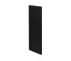 Calorifer decorativ LOJIMAX colecția ROYAL DOUBLE 1600x440 mm, Negru