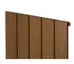 Calorifer decorativ LOJIMAX colecția KALSEDON 1600x375 mm, BRONZE SATIN