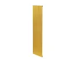 Calorifer decorativ LOJIMAX colecția BAMBOO 1600x359 mm, Gold Matt Anodising