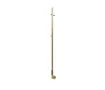 Uscător de prosoape de design CARISA, colecția DANTE, 1500x32 mm, Brushed brass