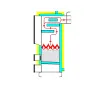 Cazan pe combustibil solid cu incarcare manuala LOGITERM StandardMAX 32 kW