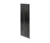 Calorifer decorativ LOJIMAX, colectia BAMBOO inaltimea 300 mm. latimea 239 mm. Antracit mat