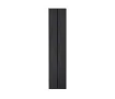Calorifer decorativ LOJIMAX colecția NISH 1600x404 mm, Negru