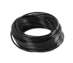 Tub 1/4" negru 1 m