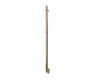 Uscător de prosoape de design CARISA, colecția MAXIM, 1500x30 mm, Brushed brass
