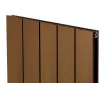 Calorifer decorativ  LOJIMAX colecția KALSEDON DOUBLE 1800x375 mm, BRONZE SATIN