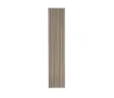 Calorifer decorativ LOJIMAX, colectia BAMBOO inaltimea 300 mm. latimea 239 mm. BRONZE MATT ANODISING