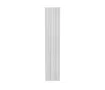 Calorifer decorativ LOJIMAX, colectia BAMBOO DOUBLE inaltimea 400 mm. latimea 1799 mm. INOX MATT ANODISING