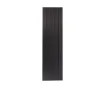 Дизайнерский радиатор LOJIMAX коллекция KALSEDON DOUBLE 1800x470 мм, BLACK SATIN