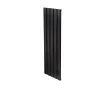 Calorifer decorativ LOJIMAX colecția DIAMOND 1800x396 mm, Negru
