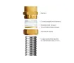 Unire din oțel inoxidabil (F) 20x3/4 EF