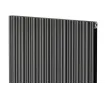 Calorifer decorativ LOJIMAX colecția BAMBOO DOUBLE 1600x359 mm, Antracit