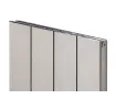Calorifer decorativ  LOJIMAX colecția KALSEDON DOUBLE 1800x375 mm, INOX SATIN