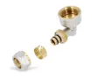 Cot conector pentru teava multistrat PEX-AL-PEX F 16 mm x 1/2 