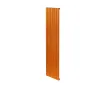Calorifer decorativ LOJIMAX colecția BAMBOO 1600x479 mm, Copper Matt Anodising