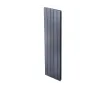 Дизайнерский радиатор LOJIMAX коллекция KALSEDON DOUBLE 1800x470 мм, BLUE SATIN