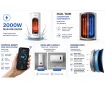 Boiler electric ZEUS SLIM COMPACT 50 l