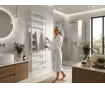 Дизайнерский полотенцесушитель CARISA коллекция NINOVA BATH 810x500 мм, Белый
