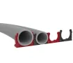 Клипса HEATPEX ARIA CONNECT Ø90 мм красная (100 шт.)