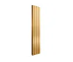 Дизайнерский радиатор LOJIMAX коллекция KALSEDON DOUBLE 1800x375 мм, GOLD SATIN