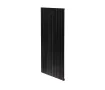 Calorifer decorativ LOJIMAX colecția BAMBOO 1400x479 mm, Negru