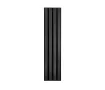 Calorifer decorativ LOJIMAX colecția DIAMOND 1400x496 mm, Negru