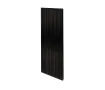 Calorifer decorativ LOJIMAX colecția BAMBOO DOUBLE 1800x359 mm, Negru