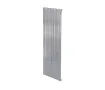 Calorifer decorativ LOJIMAX colecția BAMBOO 1600x359 mm, Light Anodising