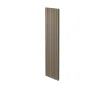 Calorifer decorativ LOJIMAX colecția BAMBOO DOUBLE 600x959 mm, Bronze Matt Anodising