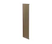 Calorifer decorativ LOJIMAX colecția BAMBOO 1600x359 mm, Bronze Light Anodising