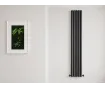 Дизайнерский радиатор CARISA коллекция TALLIS DOUBLE 1800x350 мм, Антрацит