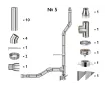 Kit complet coș de fum INOX izolat AISI 304, Ø150–230 mm, lungime 6 m, pentru cazane 10–30 kW (Varianta №5)