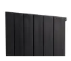 Calorifer decorativ LOJIMAX colecția KALSEDON 1800x470 mm, Negru