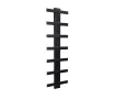 Дизайнерский полотенцесушитель LOJIMAX коллекция ALBATROS STYLE 1340x450 мм, Черный