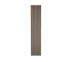 Calorifer decorativ LOJIMAX colecția BAMBOO DOUBLE 600x959 mm, Bronze Matt Anodising