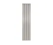 Calorifer decorativ  LOJIMAX colecția KALSEDON DOUBLE 1600x375 mm, INOX SATIN