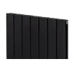 Calorifer decorativ LOJIMAX colecția ROYAL DOUBLE 1800x514 mm, Negru