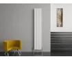 Дизайнерский радиатор CARISA коллекция MONZA DOUBLE 1800x280 мм, Белый