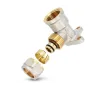 Cot cu flansa pentru teava multistrat PEX-AL-PEX 16 mm x 1/2 