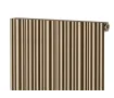 Calorifer decorativ LOJIMAX colecția BAMBOO 1800x359 mm, Bronze Light Anodising