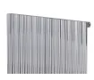 Calorifer decorativ LOJIMAX colecția BAMBOO 1600x359 mm, Light Anodising