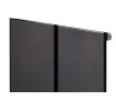 Calorifer decorativ LOJIMAX colecția NISH 2000x404 mm, Negru