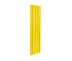 Calorifer decorativ LOJIMAX colecția BELLA DOUBLE 1800x286 mm, Galben