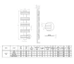 Дизайнерский полотенцесушитель LOJIMAX коллекция NUMMO 1120x500 мм, Kiwi