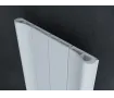 Дизайнерский электрический радиатор CARISA коллекция BOREAS B 1800x369 мм, Белый