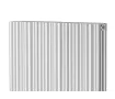 Calorifer decorativ LOJIMAX colecția BAMBOO DOUBLE 1800x359 mm, Inox Matt Anodising