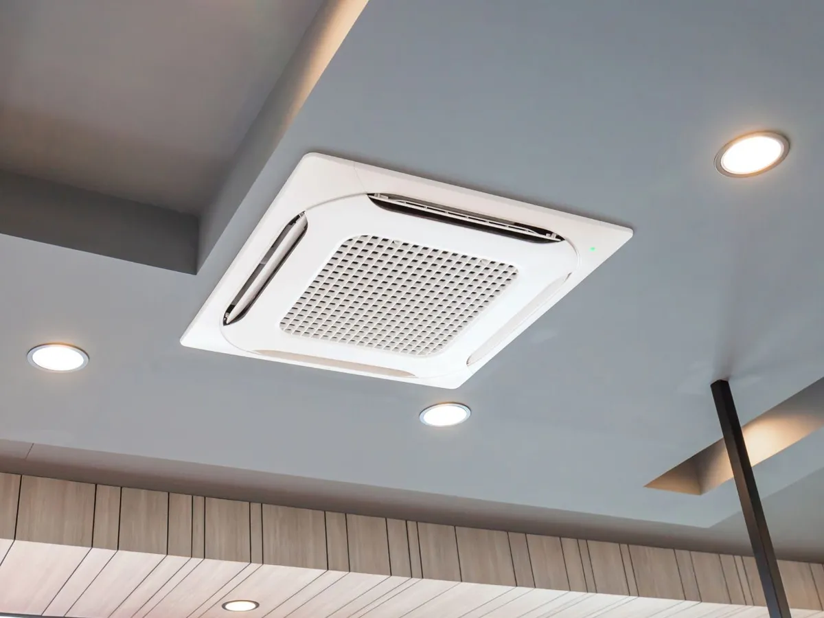 Внутренний блок Hoapp Free Five тип кассета HLZ-GX55VA + панель 18000 BTU 
