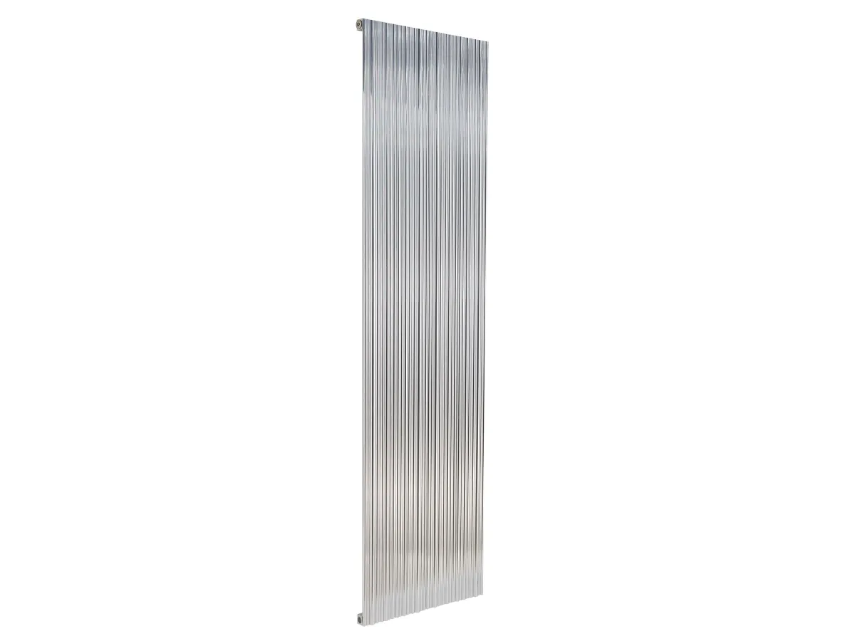 Calorifer decorativ LOJIMAX, colectia BAMBOO inaltimea 300 mm. latimea 239 mm. CHROME ANODISING