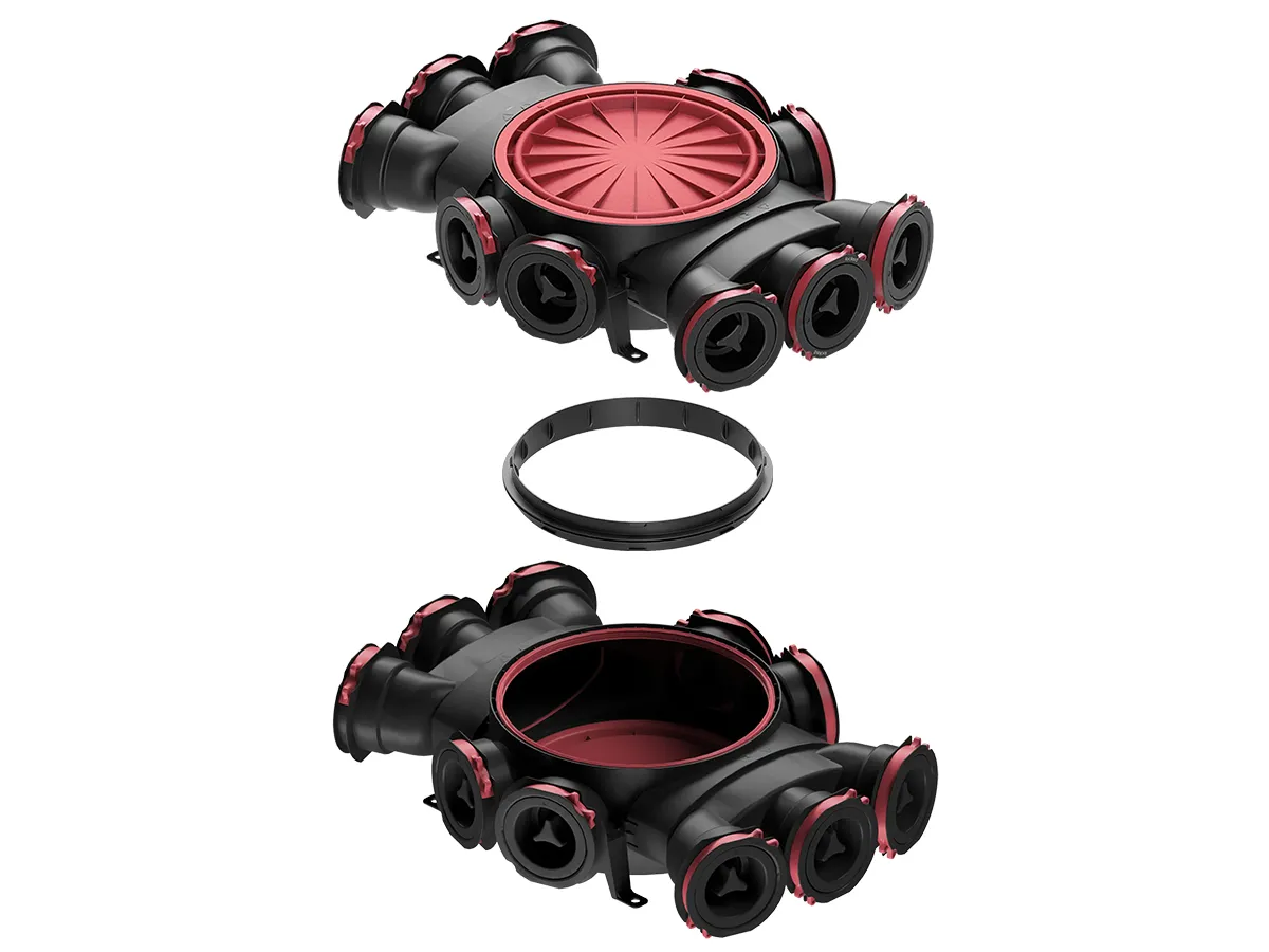 Cuplaj vertical HEATPEX ARIA CONNECT Ø75/90 mm